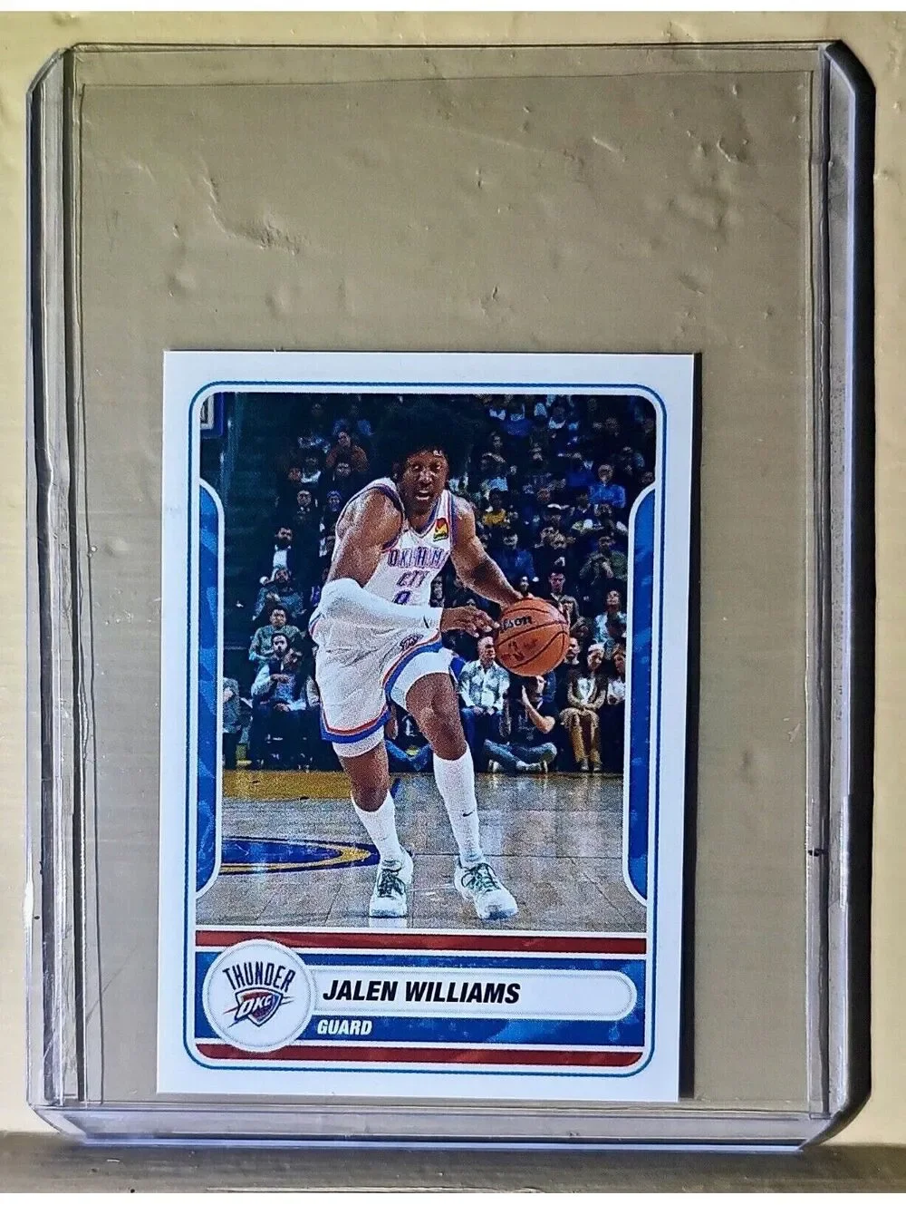 2023-24 Jalen Williams Panini NBA Basketball #417 Sticker Oklahoma City Thunder